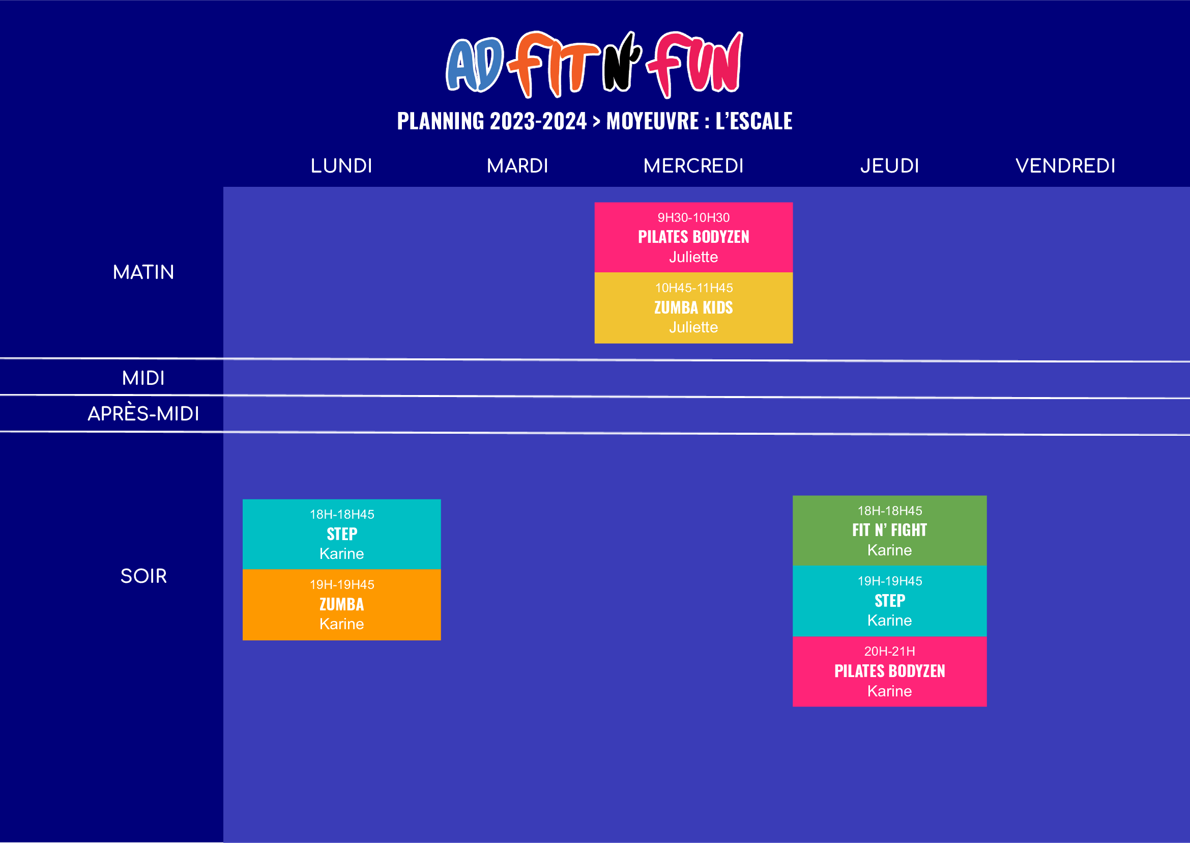Planning Moyeuvre